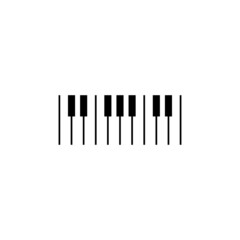 Piano icon vector ilustration template