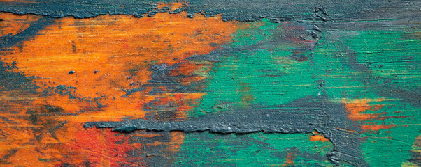 colorful painted wooden texture background