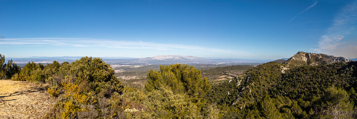 Le Pilon du Roi, on the Etoile mountain, between Aix-en-Provence and Marseille