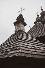 Svyato-Mykhaylivsʹka Church in Svaliava Zakarpattia (Carpathians), Ukraine
Built with no single...