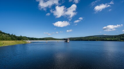 Josefuv Dul Dam in the Jizera Mountains