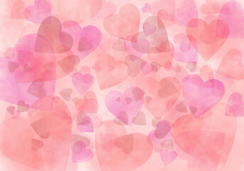 Valentine's Day and a heart-shaped love background image for lovers' love and confession.