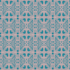 Seamless geometric pattern. Retro style. Design of the background, interior, wallpaper, textiles, fabric, packaging.