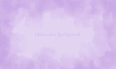 Fototapeta na wymiar Abstract purple background with watercolor style