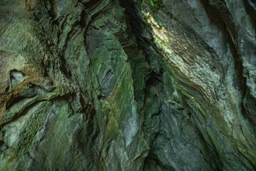 Zagreb, Croatia - June 2021. Nature Park Canyon Devil's Passage