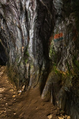 Zagreb, Croatia - June 2021. Nature Park Canyon Devil's Passage