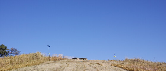 葛城山山頂の景色