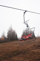 A ski lift is a mechanism for transporting skiers up a hill. Ski lifts are typically a paid service at ski resorts.