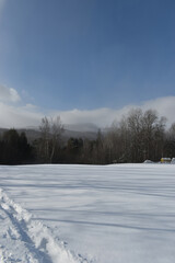 Obraz premium Mont Singer Ruiter Vallée 5 Février 2022