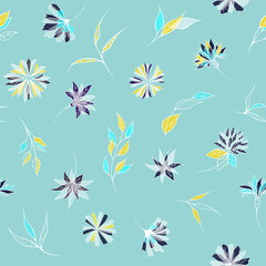 Pattern with flora