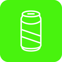 Can Vector Icon Design Illustration
