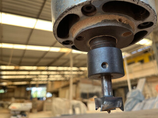 wood drilling machine