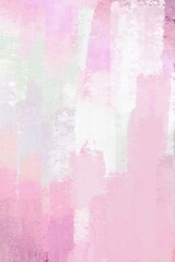 abstract tender pink watercolor background with space for text, cover design template, trendy interior poster for wall decoration, minimalistic pastel wallpaper with paint strokes, light grungy wall 