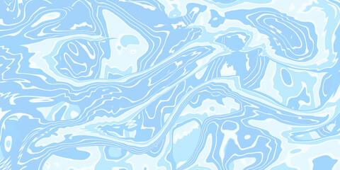 Fototapeta na wymiar Abstract white blue colors liquid texture background.