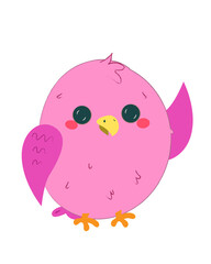 pink bird 