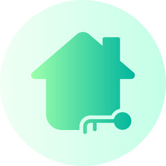 key gradient icon