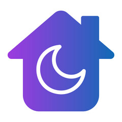 night mode gradient icon