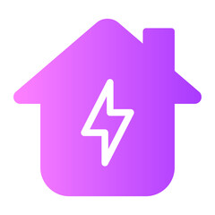 power source gradient icon