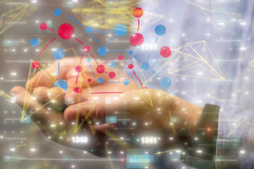 people network structure HR - Human resources management and recruitment