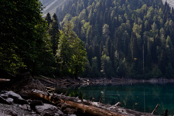 Mountain Lake Malaya Ritsa