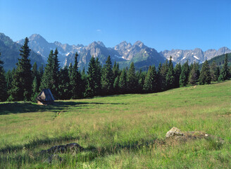 Rusinowa Polana and the Tatra (Tatry) Mountains, Poland © Maciej