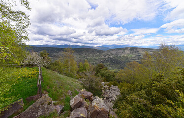 Spanien - Katalonien - Montferrer i Castellbò - Viewpoint in den Pyrenäen