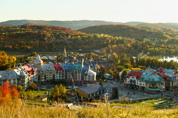 Mont-Tremblant in the fall, Canada