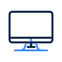 Computer monitor or mac icon