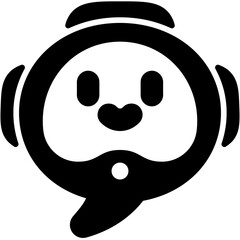 chat glyph icon