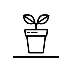 Flower garden or gardens icon