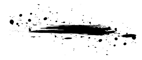 墨・ブラシ・筆・水彩・墨汁