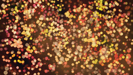 きらきら　パーティクル　カラフルで美しい背景装飾