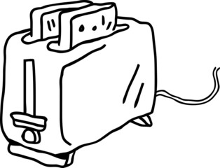 Illustration of a Toaster