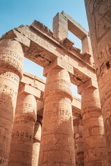 
The Karnak Temple Complex, commonly known as Karnak, comprises a vast mix of decayed temples, pylons, chapels, and other buildings near Luxor, Egypt.