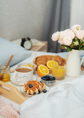 Breakfast in bed