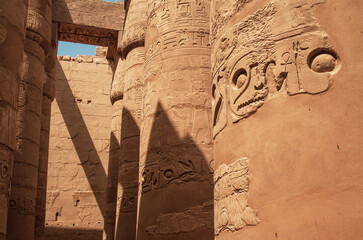 The Karnak Temple Complex, commonly known as Karnak, comprises a vast mix of decayed temples, pylons, chapels, and other buildings near Luxor, Egypt