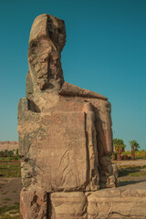 Amenhotep III Colossi of Memnon, Luxor - the royal city in Egypt