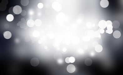 white blur abstract background. bokeh christmas blurred beautiful shiny Christmas lights