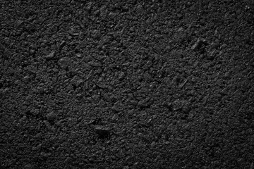 Fototapeta premium black asphalt texture. asphalt road. stone asphalt texture background black granite gravel