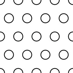 abstract seamless black and white vector pattern