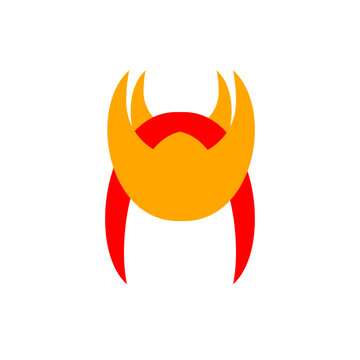vikinglogo, vector, minimalism