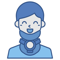 Fototapeta premium cervical collar