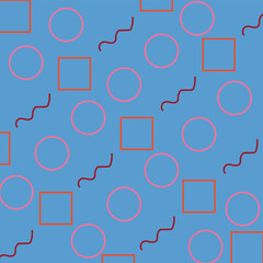 graphic pattern seamless pattern for design and decoration of paper and fabrics