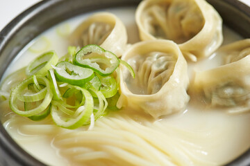 Soup with Dumplings and Noodles