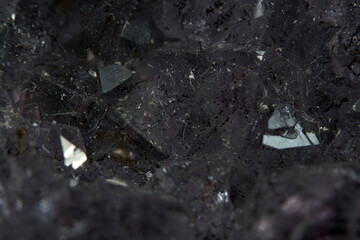 Quartz with mineral inclusions 