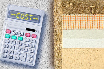 How much does it cost to make a thermal insulation coatings with hemp for building energy...