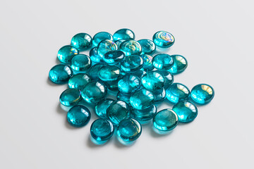 Decorative glass stones for decoration and handmade