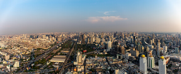 Obraz na płótnie Canvas Panorama Bangkok