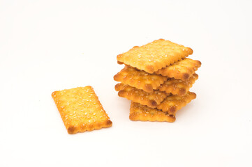 cookies on a white