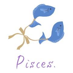 12星座_イラスト_うお座